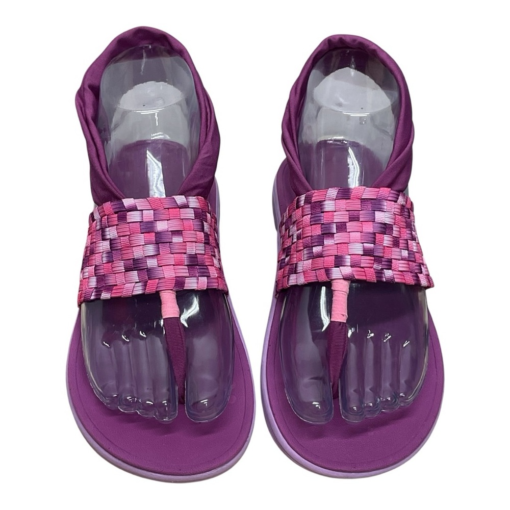 Vionic Serene Tia Women’s Sling Back Active Orthotic Pink Purple Sandals Size 5